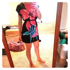 Flower patterned dress